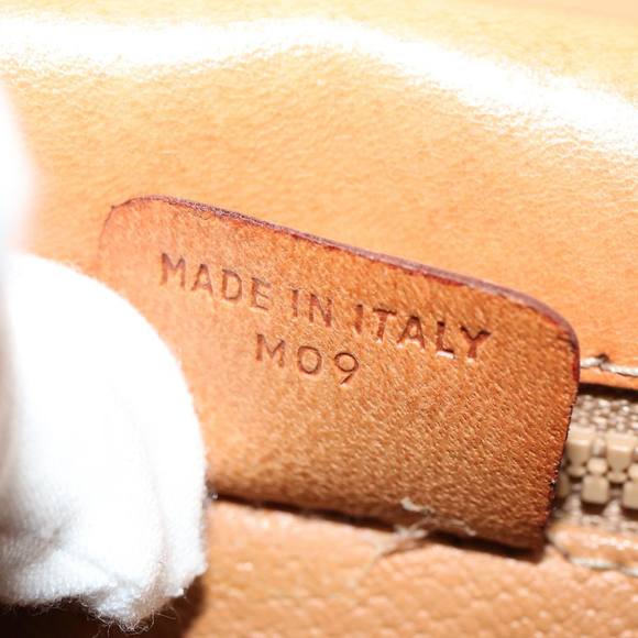 CELINE Macadam Canvas Hand Bag PVC 2way Brown Auth 75809 - Picture 12 of 16